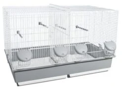 Voltrega Gabbia Allevamento 350 Bianca