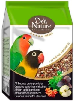 Deli Nature Menu Pappagallini Africani