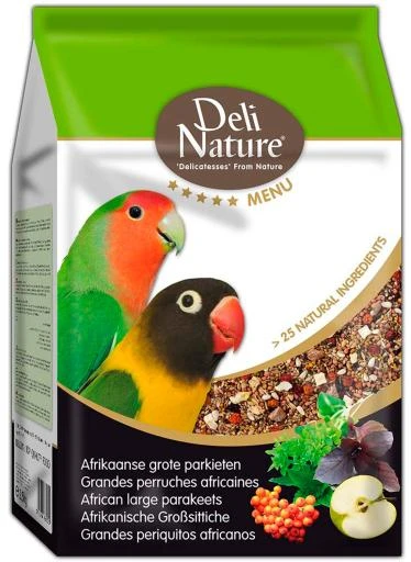Deli Nature Menu Pappagallini Africani 3 Deli Nature Menu Pappagallini Africani